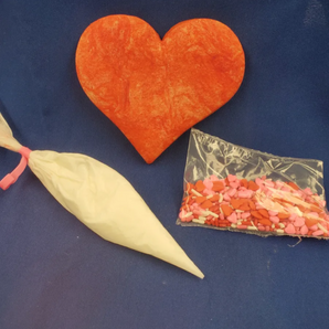 Valentines decorating bag