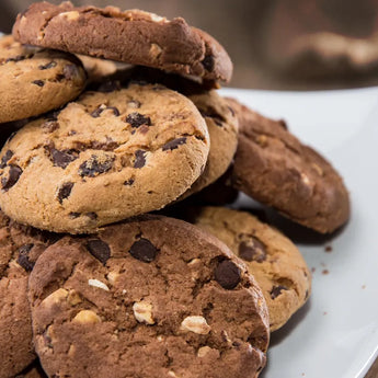 chocolate chip cookie platter