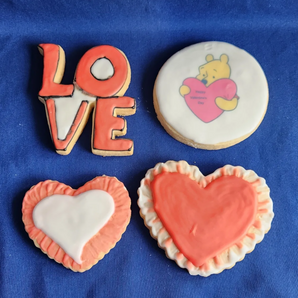 Decorated Sugar Cookies - Valentine's Day